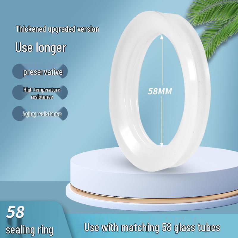 

Complete Set of Solar Water Heater Accessories: Silicone Sealing Ring, Waterproof/Dustproof Ring, Base, and Rubber Ring (47, 58, 70 Tube)