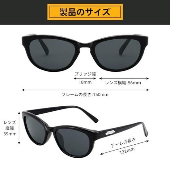 FEISEDY Sunglasses Ladies Cat Eye UV400 UV Protection Fashionable Driving Fishing Hiking Shopping Travel Small Face B1333
