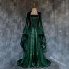 Amazon Bell-Sleeve Medieval European Dress