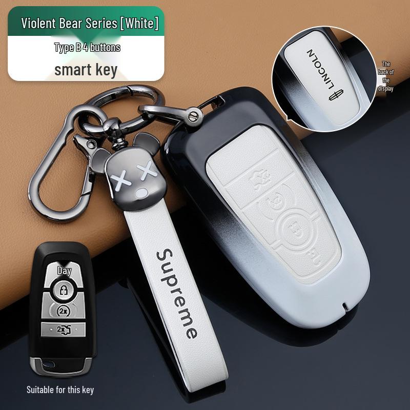

Lincoln Adventure Key Case for Aviator, Navigator, MKC, Continental, & MKZ - Unisex No Specification