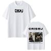 Rapper Cris Mj Tour 2026 Merch Tshirts Men Women Harajuku T Shirts High Quality pure Cotton Shortsleeved Vintage Hiphop Top