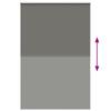 Blackout Roller Blind Gray 150x210 cm Fabric Width 146.6 cm Polyester