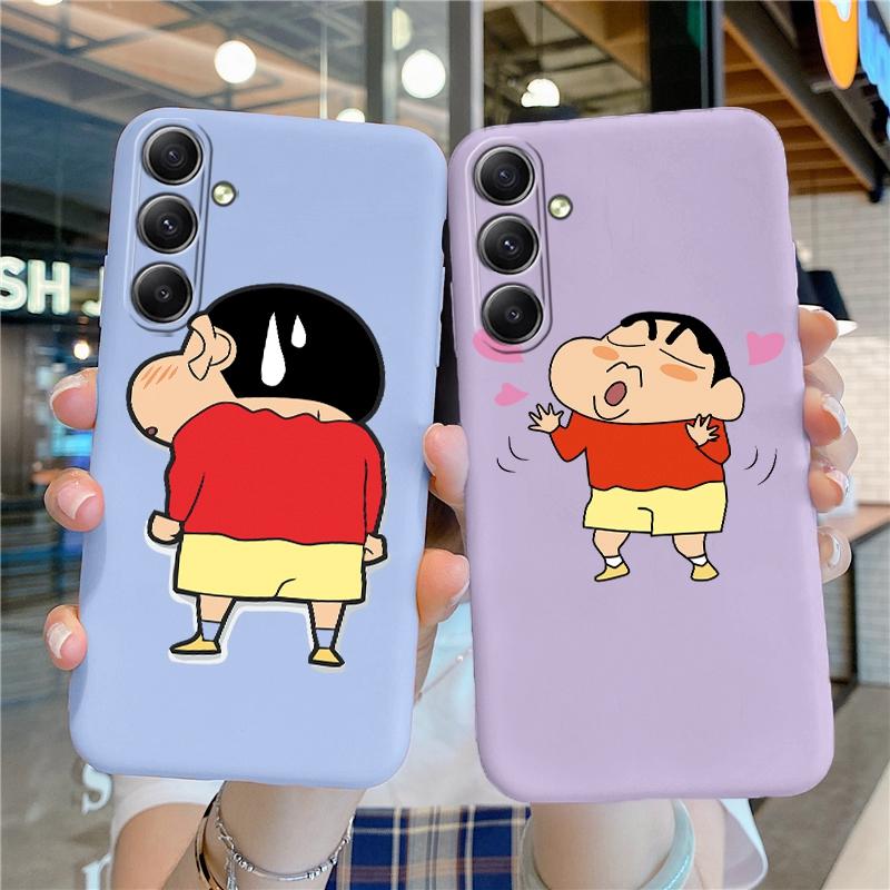 Funny Cartoon Phone Case For iPhone Samsung A55 S24 FE S25 M35 A16 Xiaomi Redmi Note 13Pro 14C Huawei Honor Realme Shockproof Anti-Scratch Matte Cover