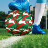 South Sydney RabbitohsSoccer Ball Colorful All Ages Machine Stitched PVC Competition Ready Durable High-Bounce