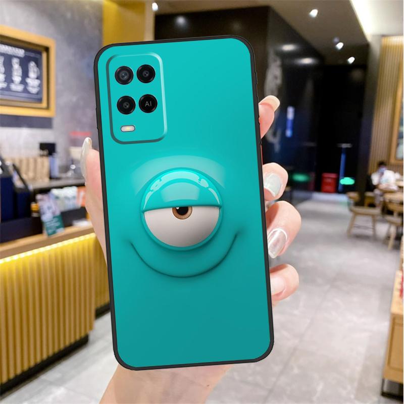 

3D забавное лицо Милый чехол Для Oppo A5 Pro A15 A17 A57 A77 A60 A80 A40 A18 A38 A58 A78 A98 A96 A76 A16 A94 A74 A54 OPPO A18 4G