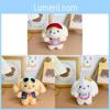 Adorable Animal Plush Doll With Short Plush Fabric For Bag Accessory And Collectible Gift