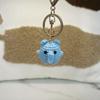 Mini Bear Cat Elephant Crochet Animal Doll Keychain For Car Keys Accessories Cartoon Penguin Doll Keyrings Knitted Accessories