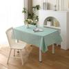 Waterproof & Stain-Resistant Plaid PEVA Tablecloth for Dining or Stall Use