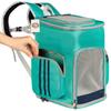 Ventilated Backpack Carrier for Cats and Dogs Travel Veterinarian 27x30x40cm