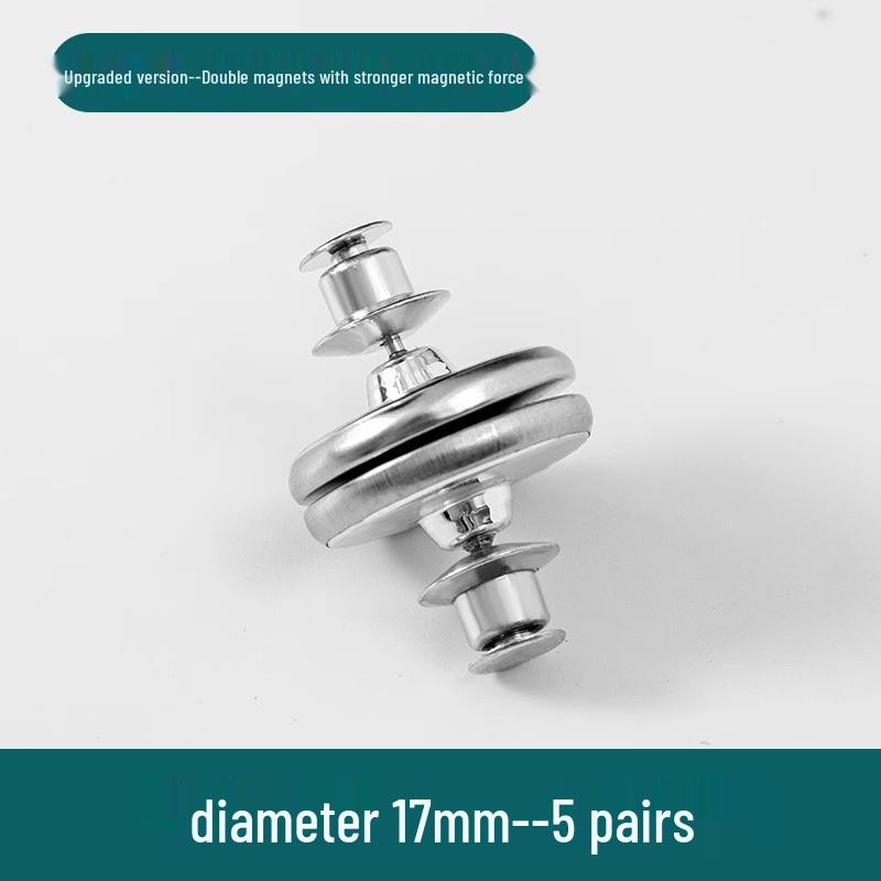 Magnetyczny Klips do Zasłony Światłoszczelnej - Bezgwoździowa Klamra Zaciemniająca