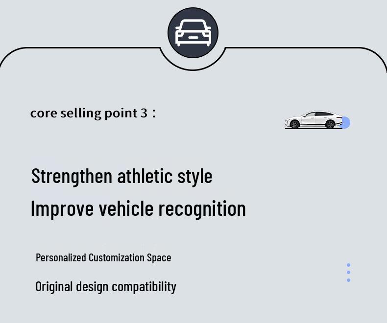 Changan Qiyuan A07 Rear Spoiler: High-End Sports Exterior Upgrade, No Drilling Needed