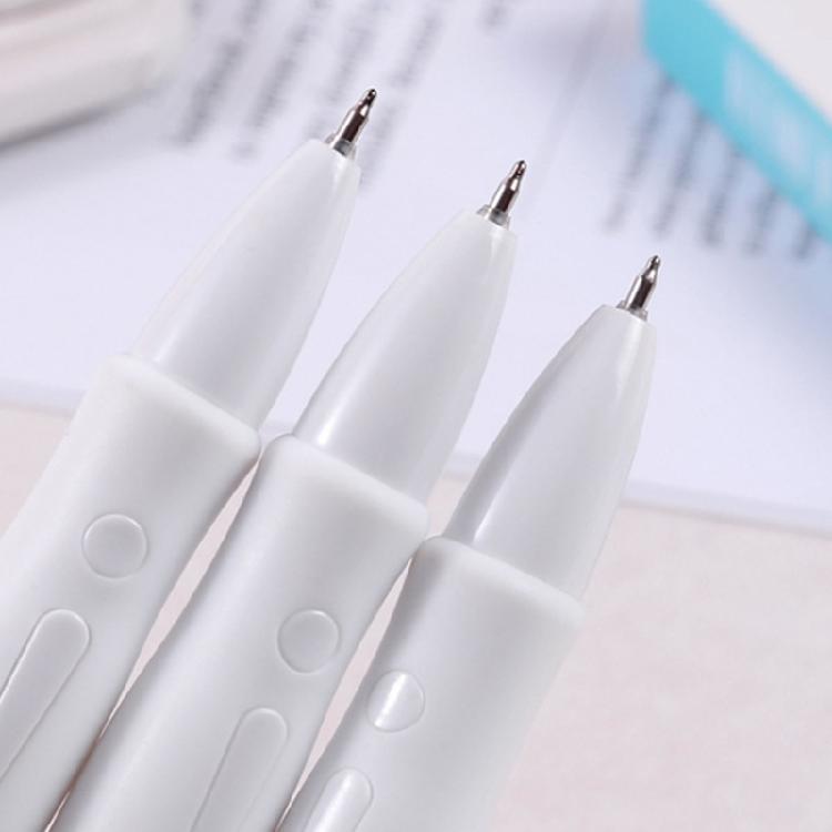 5/12 Pcs Gel Ink Pen Black Ink Smooth Writing Tool Retractable Gel Pen Back to School Supplies For Students