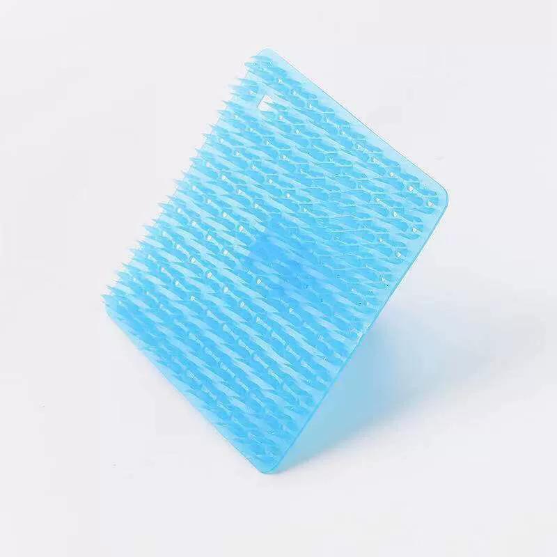 1Pcs Kitchen Cleaning Tools Silicone Dish Scrubber Crevice Brush Household Fruit Vegetable Clean Brush Cleaning Accessories