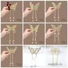 Autumn/Winter Cat's Eye Stone Tassel Butterfly Claw Clip Collection - Versatile Fairy Updo