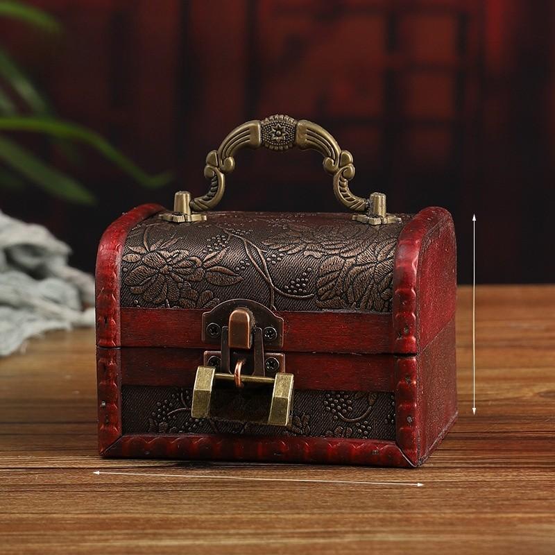 Jewelry Box Vintage Storage Box For Home Office Decor And Collection Gift