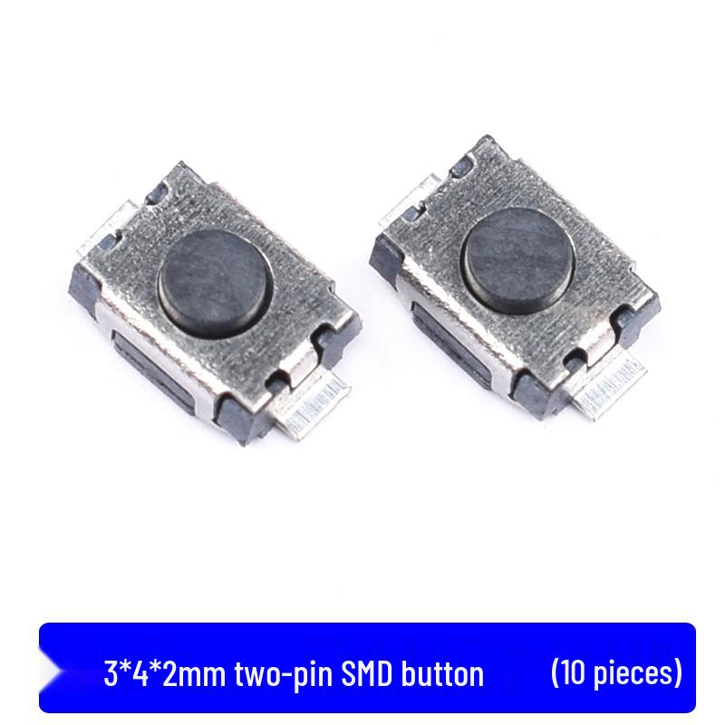2-Pin SMT DIP Tactile Micro Switch (3x4x2/3x6x4.3/4x4x1.5/6x6x5)