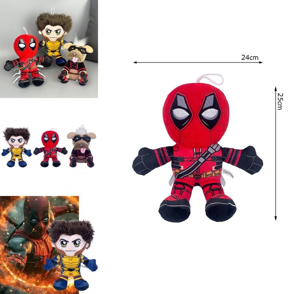 Deadpool Wolverine Plush Toy Soft Doll With High Quality Pp Cotton Filling For Collectors