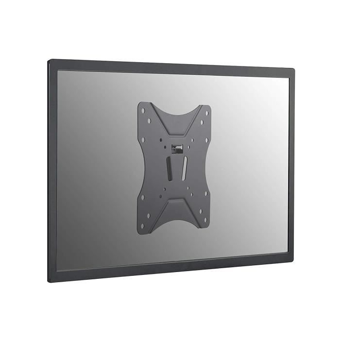 Equip ' 42 Black Wall Mount for Flat Screen (75 X 75 Mm, 200 X 200 Mm, 75 X 75,100 X 100,200 X 100,200 X 200 Mm, -12 3°, Black
