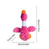 Dog Chewing Toy Squeaky Bite-Resistant Entertainment Bird-Shaped Plush Dog Chew Toy For Small Medium Large Breeds Backyard