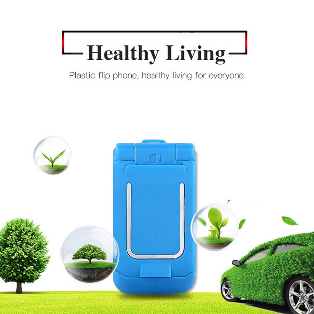 Mini Flip Mobile Phone 0.66 Inch Screen Bluetooth Dialer Smallest Mobile Phone