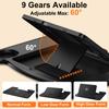 Eary Car Steering Wheel Desk for Laptop Multipurpose Travel Car Accessories Seat Stand Table Trays for Eating Drinking Working