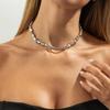 Bead Irregular Choker Necklace Simple Hand Chain Fashion Clavicle Chain  Women