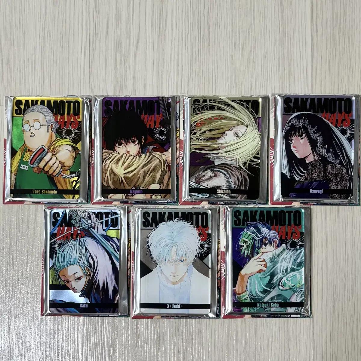 

Карта статуса Sakamoto Days Оптовая продажа