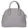 BONAVENTURA Mini Emma Bag 22 Shrink Leather 2-Way Shoulder Handbag grayUsed