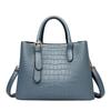Crocodile Pattern Women's Handbag - 2025 New Large Capacity Tote for Commute & More
