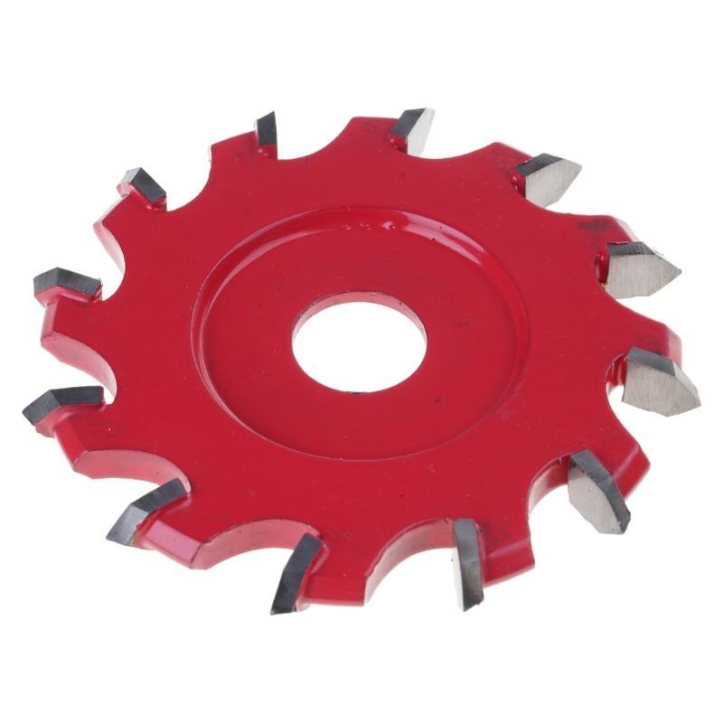 Practical Slotted Blade for Open Aluminum Composite Panel Slot Aluminum Plate 12T V Dia 100mm/3.94-inch