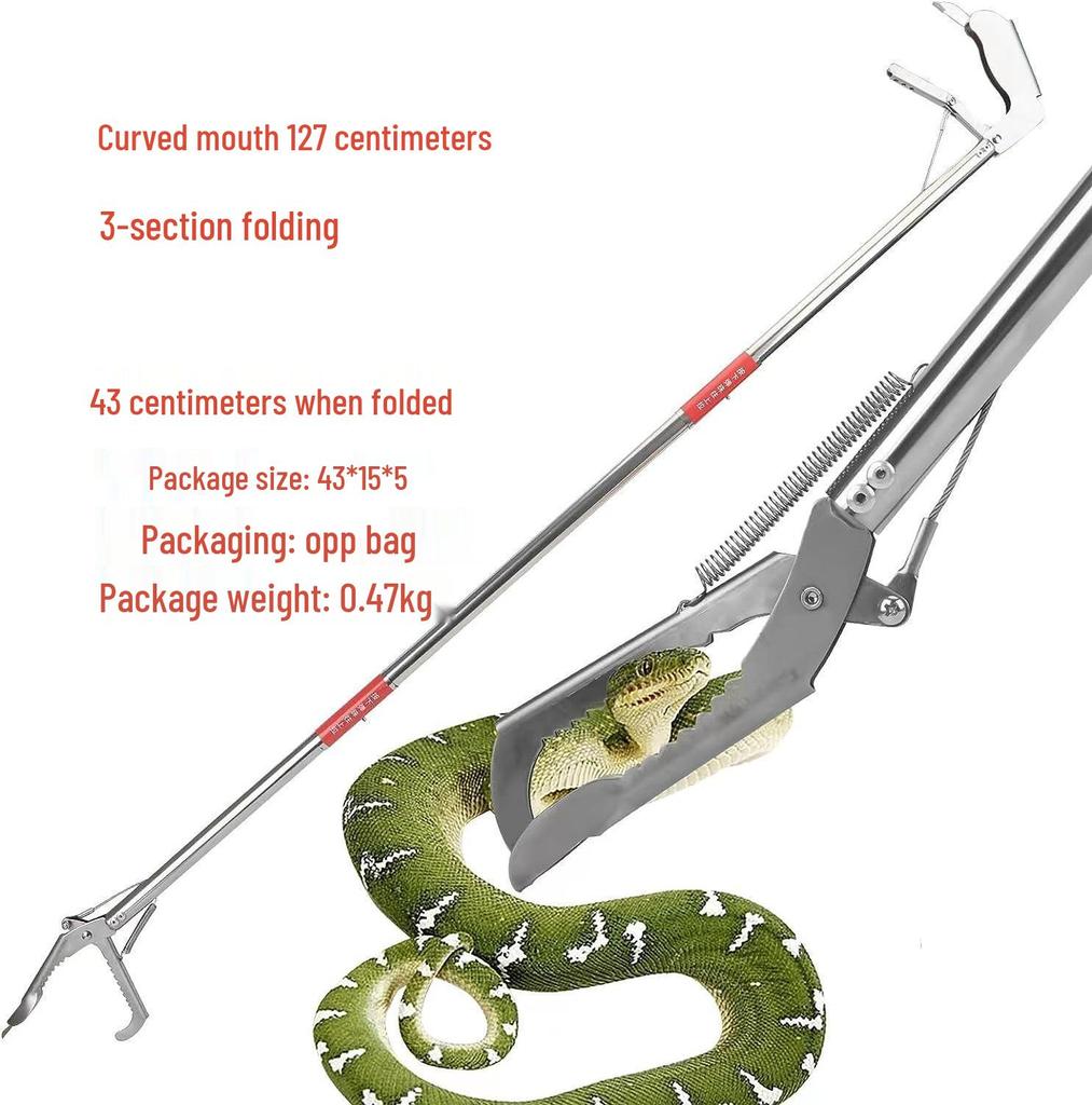 Telescopic Stainless Steel Fish, Shrimp, and Eel Catcher Hook