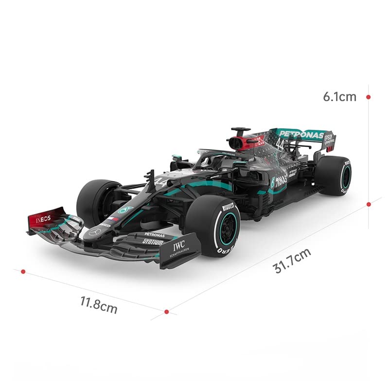 Mercedes-AMG F1 W11 EQ Performance 1:18 Scale Remote Control Car, Rastar Mercedes-AMG Pertronas F1 Model, Mercedes F1 Boys Toy Gift