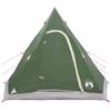 Tipi Tent Water Resistant 3 Persons Green