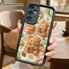 Phone case: 2D flat, compatible with Samsung Galaxy A34 A35 M05 M06 S20 S22 S21 FE Plus 5G protective cases, with cute buddy embossing, perfect holida