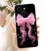 Daisy Bow Pattern Butterfly Flower Cherry Back Cover For iPhone 14 Pro Max Phone Case Soft Silicone Casing On iPhone14 14Plus