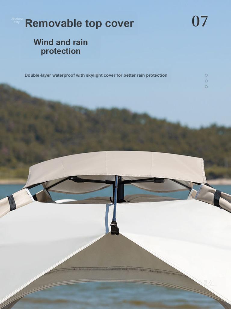 Automatic Waterproof Tent for Outdoor Camping, Picnic Shelter with Sun and Wind Protection