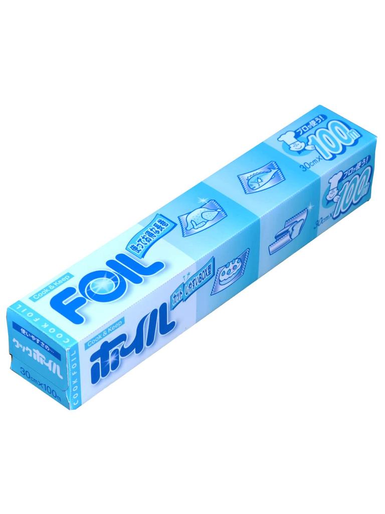 MA Packaging Aluminum Commercial 30cm Wide x 100m No Separation Paper Cutting Made in Box Type Foil, Grade, Silver, Long, Required, Blade, Japan,