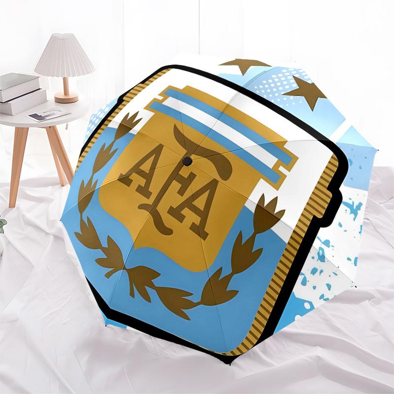 Argentina Football Association Automatic Opening and Closing, 8 rib Structure Portable Umbrella, Suitable for Men and Women in All Seasons
