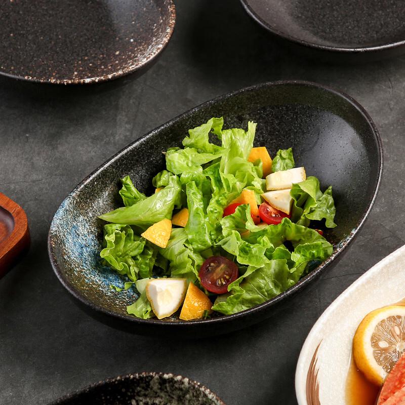 Japanese Style Oval Deep Serving Dish