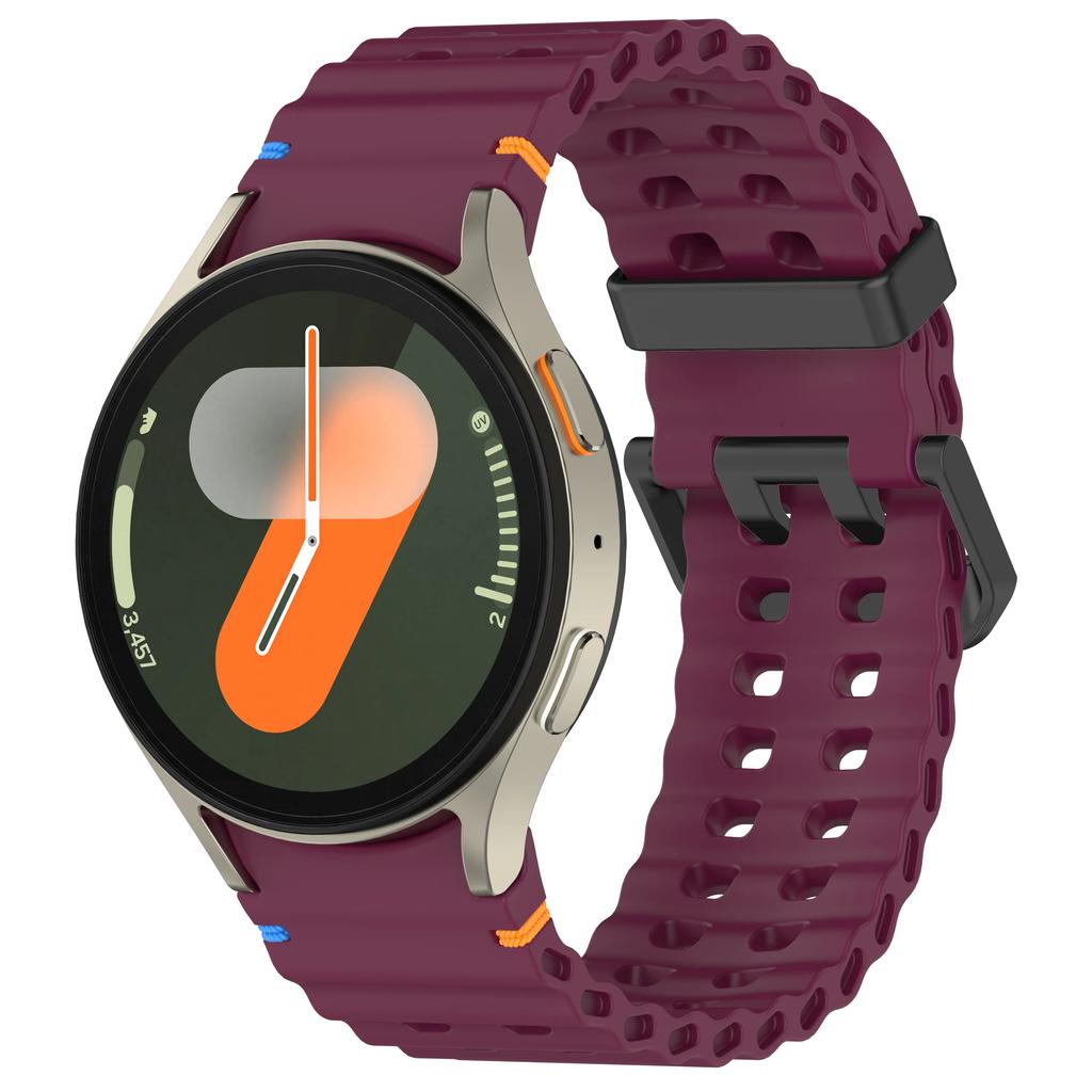 Band for Samsung Galaxy Watch 7/6/5 Pro/4 classic 40mm 44mm Sport Silicone No Gaps wrist correa Bracelet Galaxy Watch 7 straps