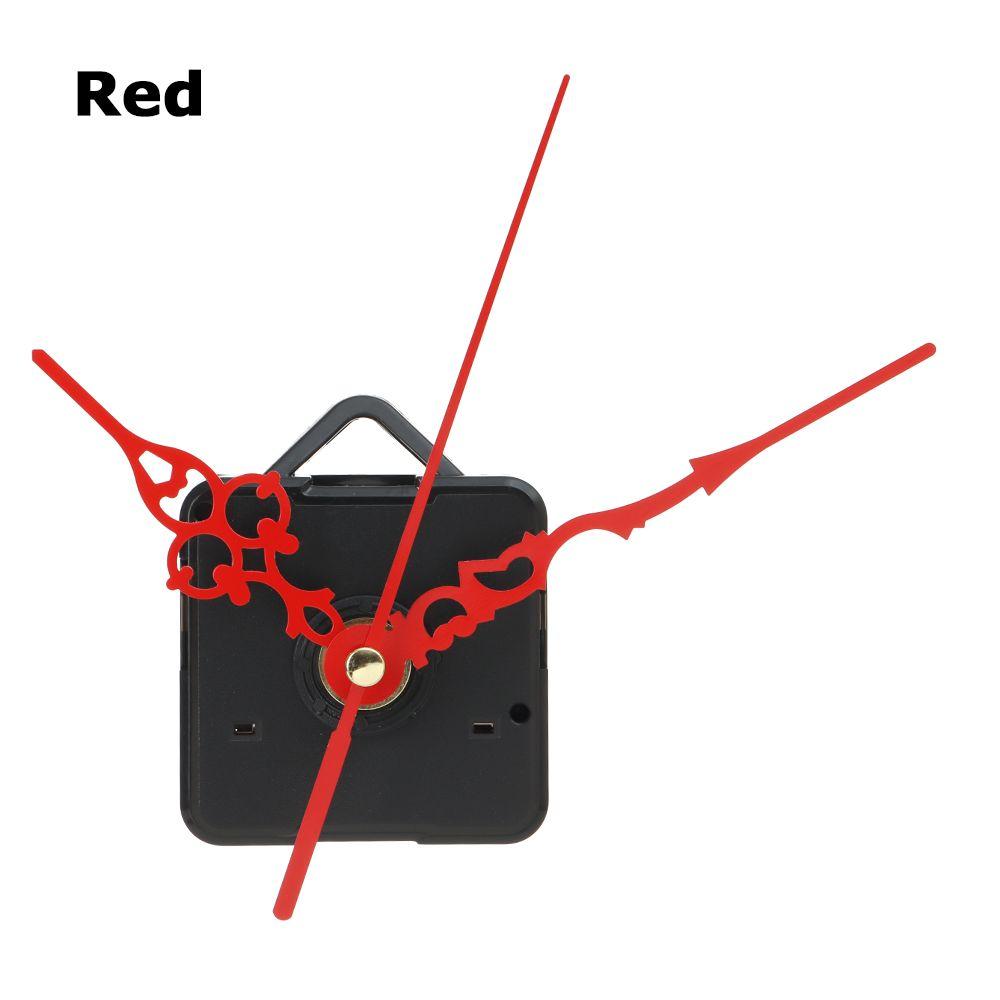 Домашний декор, бесшумный механизм сканирования, механизм часов, механизм кварцевых часов, детали красный