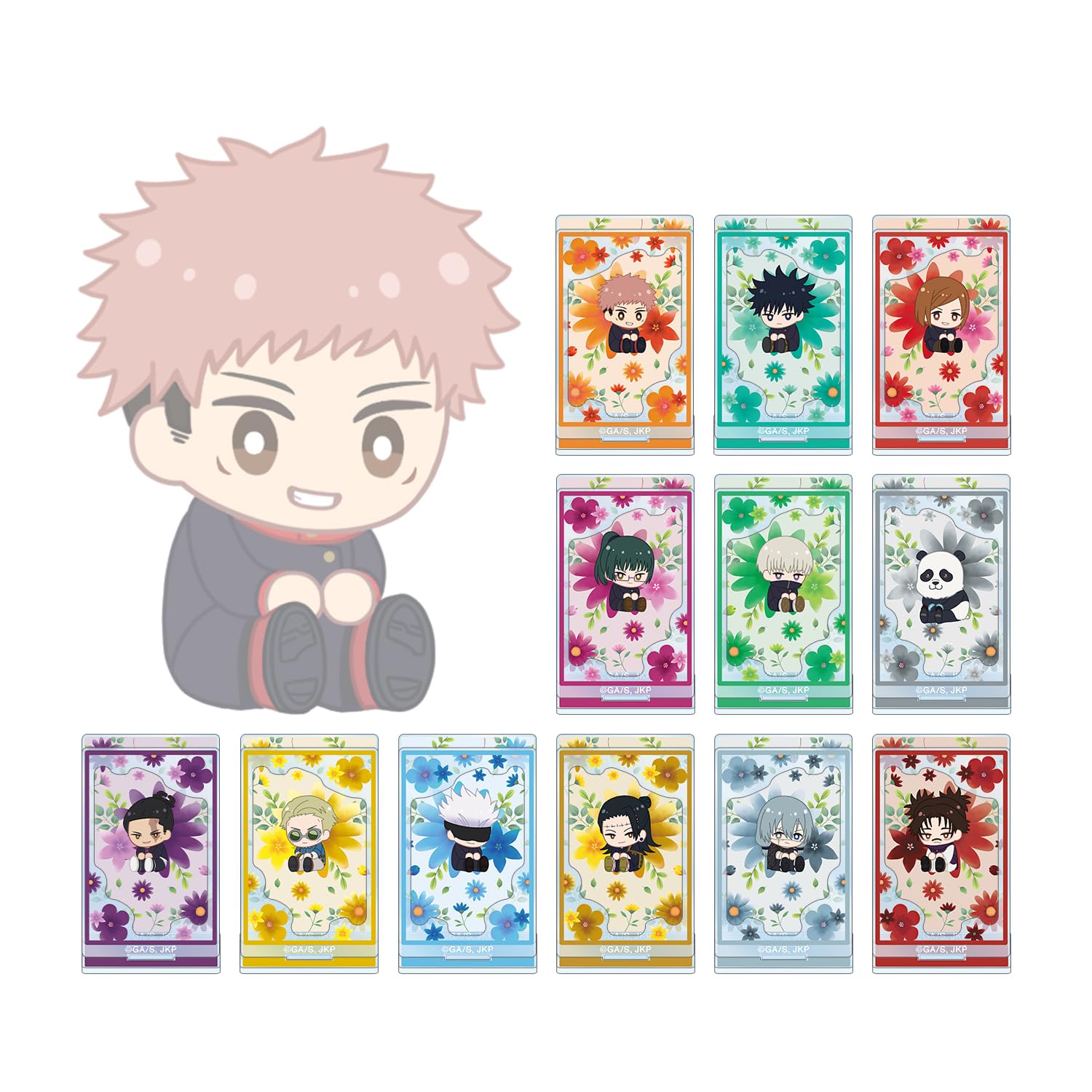 

ТВ Аниме Торговый Ботания 2-е издание Акриловая подставка с коробкой для деталей «Магическая битва» 12 штук