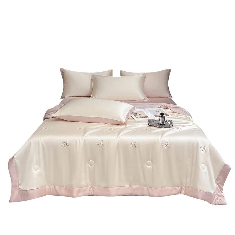 Mao Ren A-Class Ice Silk Summer Quilt 4-Piece Set Summer Quilt 200x230cm