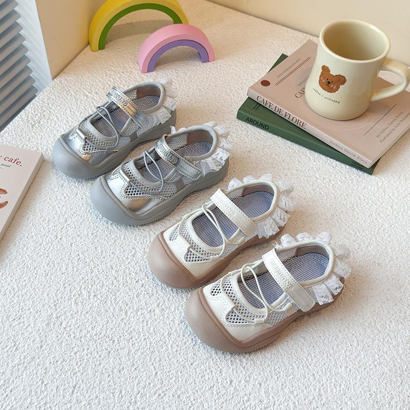 Summer baotou sports shoes children's trendy shoes boys and girls older children ugly cute casual shoes outdoor shoes fashionable and versatile