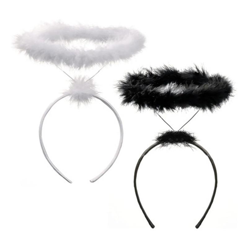 Angel Halo Headbands, Feather Halo Crown Design, One Size