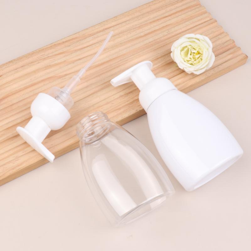 250/300ml Plastic Foaming Bottle Soap Mousses Liquid Dispenser Froth Shampoo Lotion Shower Gel Foam Pump Cosmetic Empty Bottles