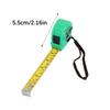 Easy Carry 3meter Retractable Steel Measuring Tape High Accuracy Plastic Case Easy to Carry for Professional & Craftsmen