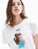 Women T Shirt Mama And Baby Boy Love Life Print T Shirt Harajuku Kawaii Streetwear White
