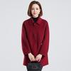 Fengmao Women's Wool Blend Mid-Length Coat