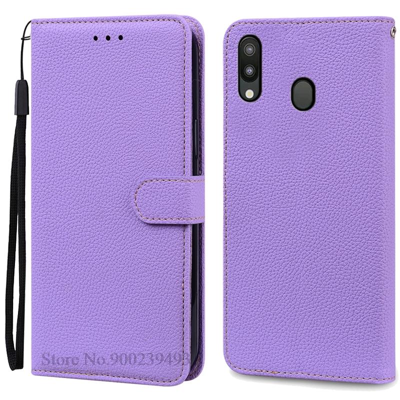 For Samsung Galaxy M20 Case SM-M205F SM-M205FN SM-M205G SM-M205M SM-M205N For Samsung M20 M 20 Flip Leather Wallet Phone Cases
